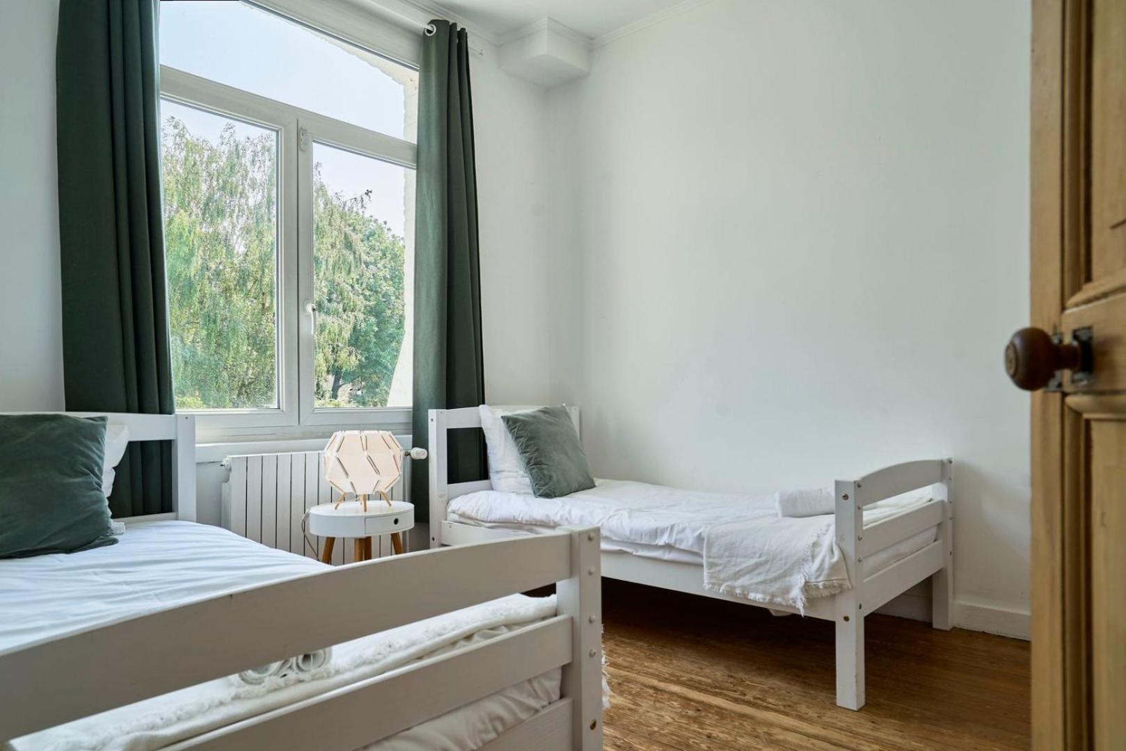 Beautiful 1900 House Full Equipped, 4Bdrm+ Garden! Apartment Lambersart Bagian luar foto
