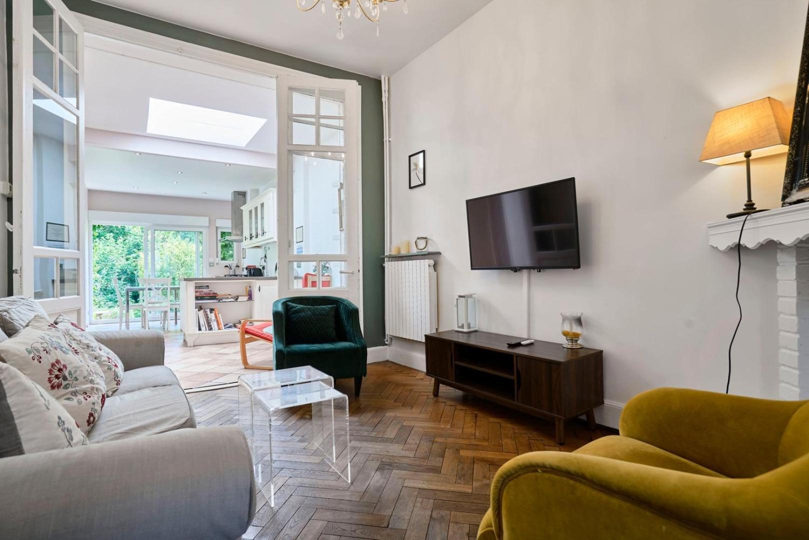 Beautiful 1900 House Full Equipped, 4Bdrm+ Garden! Apartment Lambersart Bagian luar foto
