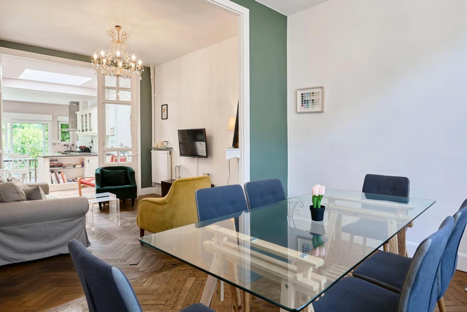 Beautiful 1900 House Full Equipped, 4Bdrm+ Garden! Apartment Lambersart Bagian luar foto